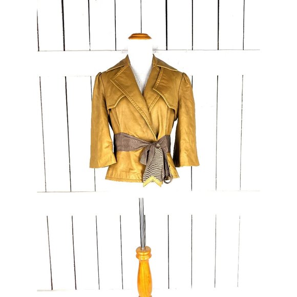 Tracy Reese Jackets & Coats Tracy Reese Cropped Bell Sleeve Wrap